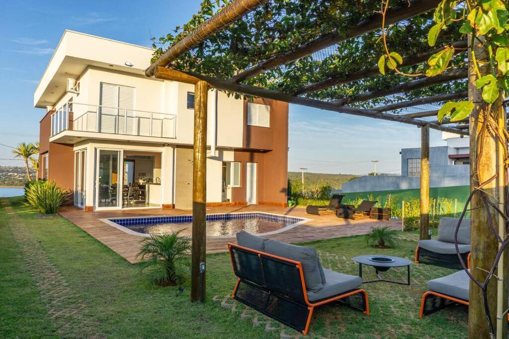 Casa Alto Padrao As Margens Da Represa De Avare. Itaí Buitenkant foto